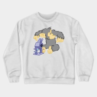 Asplenia Studios Academic Chimps: The Lab Rat Crewneck Sweatshirt